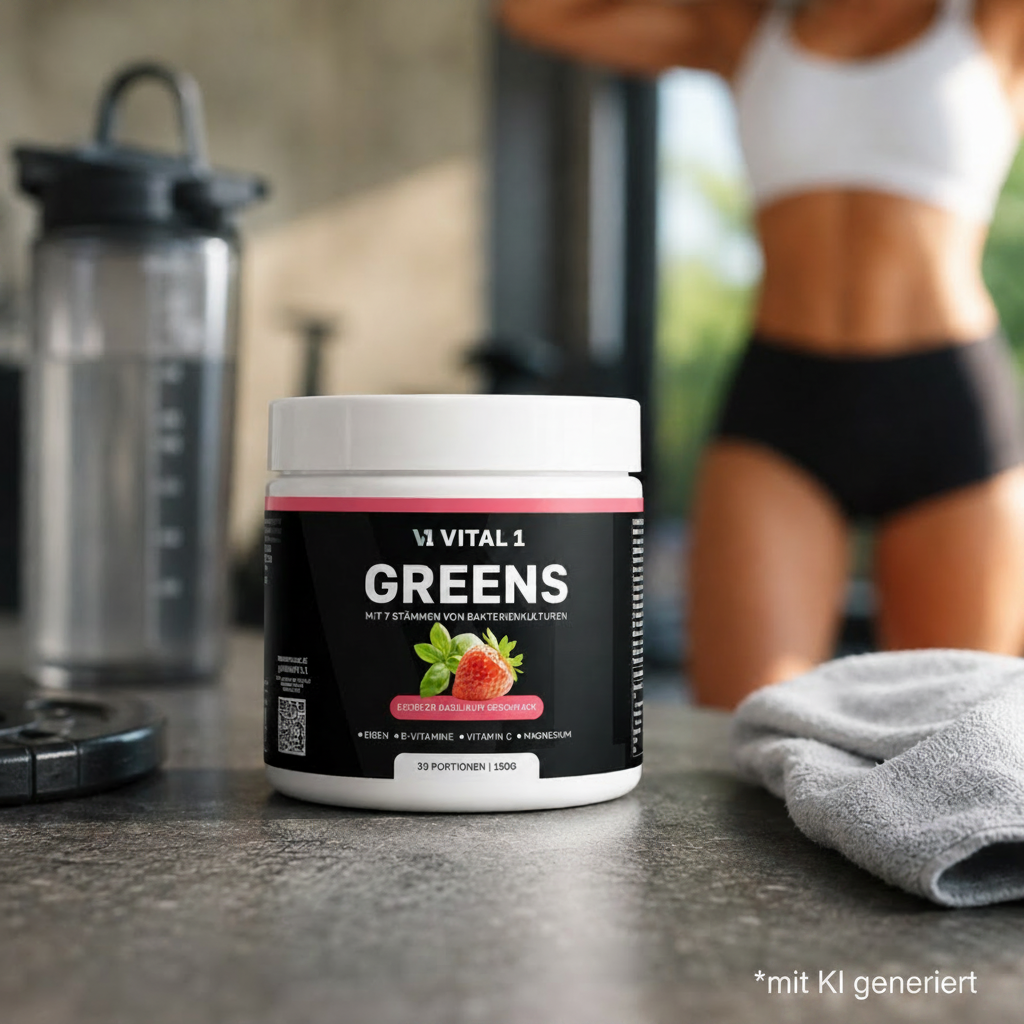 Vital1 Greens im Fitnessstudio